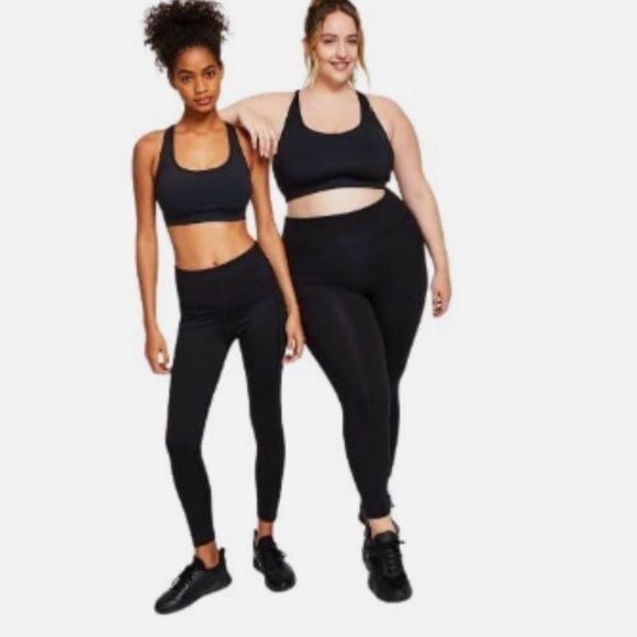 Women's Compression High-Waist Side-Pocket 7/8 Length Leggings, ID IDEOLOGY 1X - Picture 3 of 12